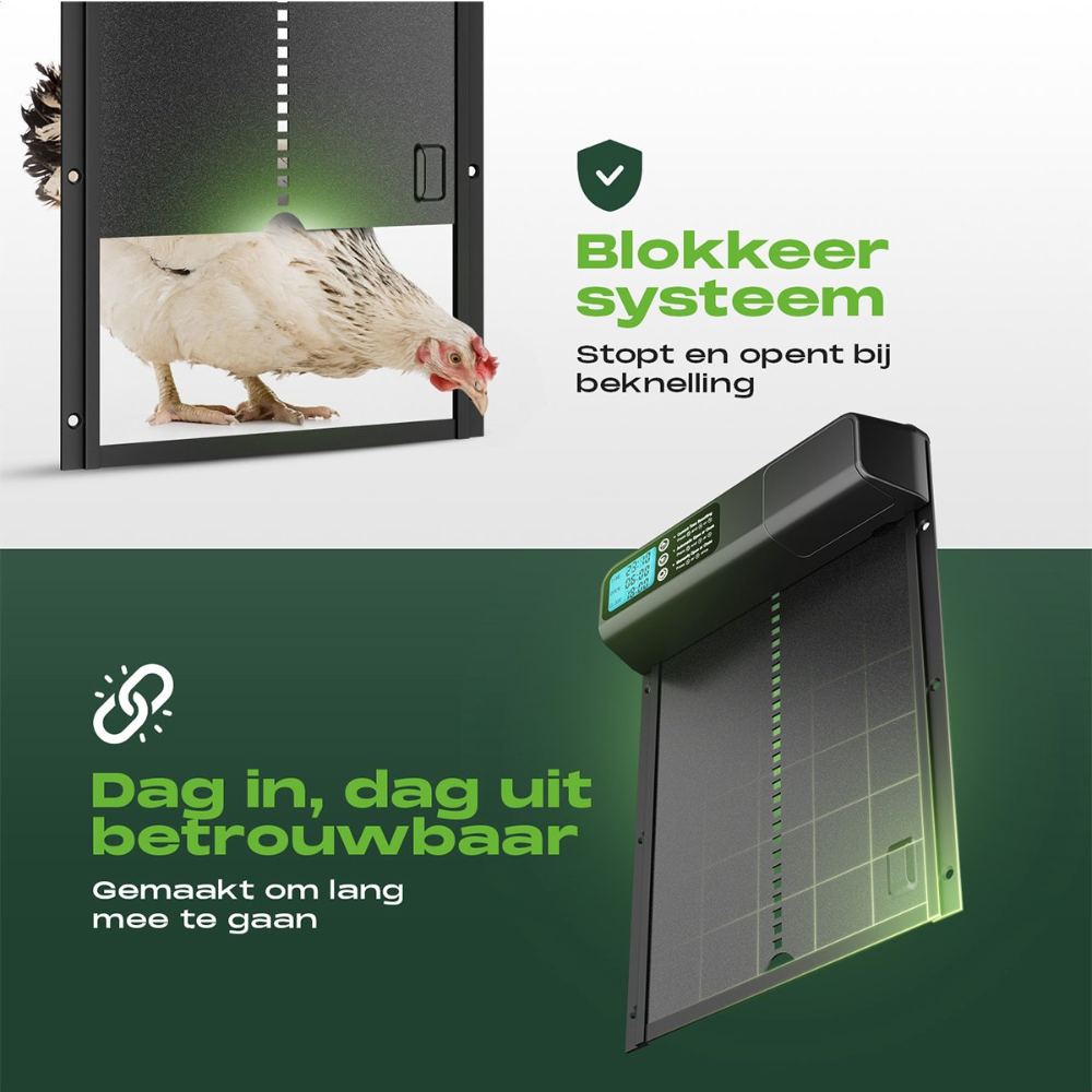 Porte Automatique Solaire - Hateik Maxi