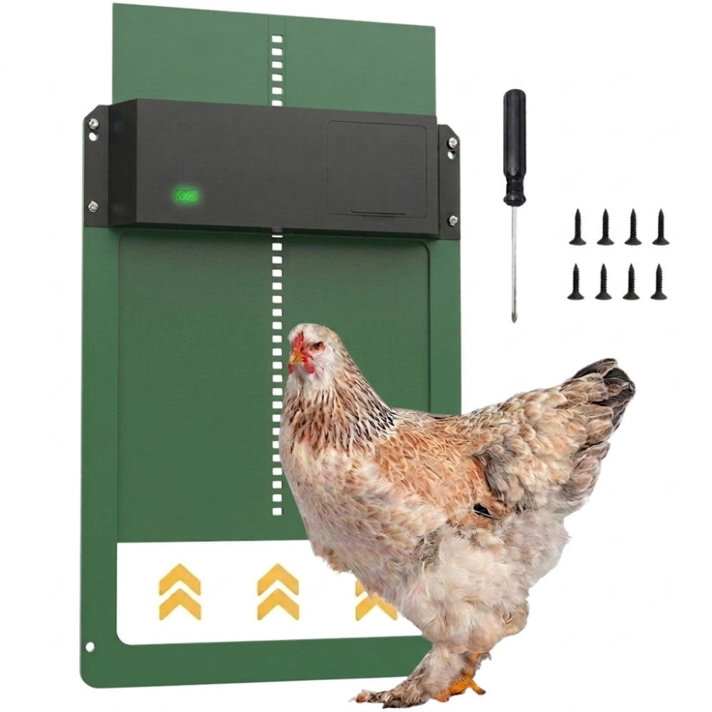 Automatische Hühnerstalltür - Hateik