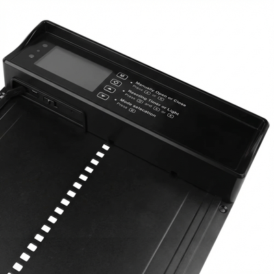 Solarbetriebene automatische Hühnerstalltür – Hateik Ultra